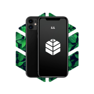 Refurbish iPhone 11 128 GB Sort